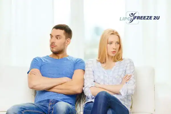 Unhappy couple because of erectile dysfunction Greater London
